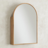 Temple &amp; Webster Bronte 600mm Arch Mirrored Shaving Cabinet