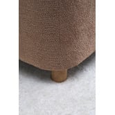 Temple &amp; Webster Duncan Boucle Storage Ottoman Bench