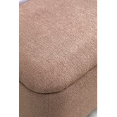 Temple &amp; Webster Duncan Boucle Storage Ottoman Bench
