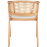 Temple &amp; Webster Shun Beech Wood &amp; Rattan Dining Chair