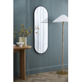 Temple &amp; Webster Tate Oval Tall Wall Mirror