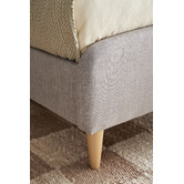 Temple &amp; Webster King Single Nordic Kid&#039;s Upholstered Bed