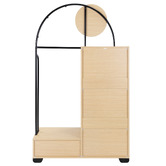 Temple &amp; Webster Joane Arched Entryway Wardrobe with Mirror
