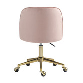 Temple &amp; Webster Juliet Velvet Home Office Chair