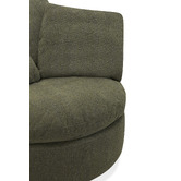 Temple &amp; Webster Mellow Premium Swivel Oversized Armchair