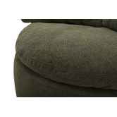 Temple &amp; Webster Mellow Premium Swivel Oversized Armchair