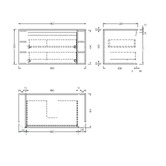 Temple &amp; Webster Boyd 900mm Wall-Hung Vanity Package
