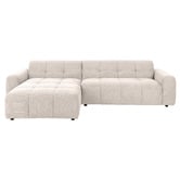 Temple &amp; Webster Quinn 4 Seater Upholstered Sofa with Reversible Chaise