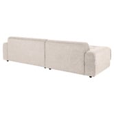 Temple &amp; Webster Quinn 4 Seater Upholstered Sofa with Reversible Chaise
