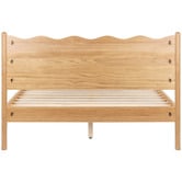 Temple &amp; Webster Sadie Wavy Pine Wood Bed