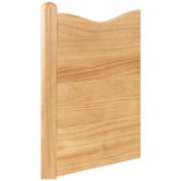 Temple &amp; Webster Sadie Wavy Pine Wood Bed