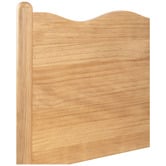 Temple &amp; Webster Sadie Wavy Pine Wood Bed