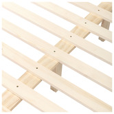 Temple &amp; Webster Sadie Wavy Pine Wood Bed