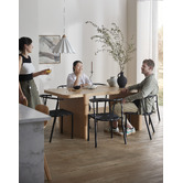 Temple &amp; Webster Elysia Wishbone Replica Metal Dining Chairs