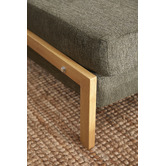 Temple &amp; Webster Brad Upholstered Single Sofa Bed
