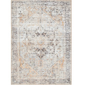 Temple &amp; Webster Manisa Vintage-Style Machine Washable Cotton Rug