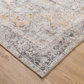Temple &amp; Webster Manisa Vintage-Style Machine Washable Cotton Rug