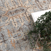 Temple &amp; Webster Manisa Vintage-Style Machine Washable Cotton Rug
