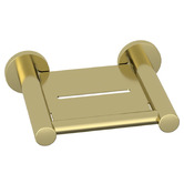 Temple &amp; Webster Clovelly Brushed Gold Stainless Steel Soap Dish