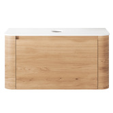 Temple &amp; Webster Boyd 900mm Wall Hung Single Vanity