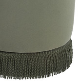 Temple &amp; Webster Hepburn Velvet Storage Ottoman