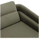 Temple &amp; Webster Giselle 3 Seater Velvet Sofa