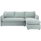 Temple &amp; Webster Thea 3 Seater Sofa with Reversible Chaise
