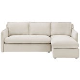 Temple &amp; Webster Thea 3 Seater Sofa with Reversible Chaise