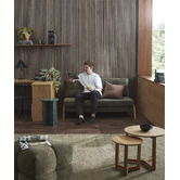 Temple &amp; Webster Brad Upholstered Double Sofa Bed