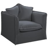 Temple &amp; Webster Montauk Slipcover Reversible Chaise Sofa &amp; Armchair Set