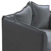 Temple &amp; Webster Montauk Upholstered Slipcover Armchair