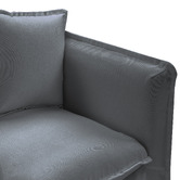 Temple &amp; Webster Montauk Upholstered Slipcover Armchair