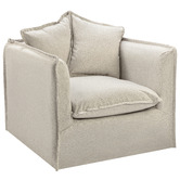 Temple &amp; Webster Montauk Upholstered Slipcover Armchair