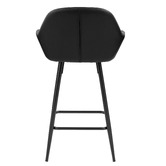 Temple &amp; Webster 62cm Frankie Faux Leather Barstools