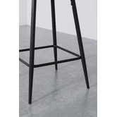 Temple &amp; Webster 62cm Frankie Faux Leather Barstools