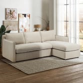 Temple &amp; Webster Thea 3 Seater Sofa with Reversible Chaise