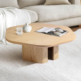 Temple &amp; Webster Premium Hex 90cm Coffee Table