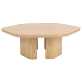 Temple &amp; Webster Premium Hex 90cm Coffee Table