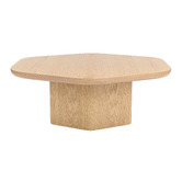 Temple &amp; Webster Premium Hex 90cm Coffee Table