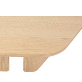 Temple &amp; Webster Premium Hex 90cm Coffee Table