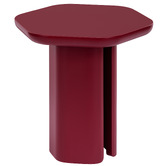 Temple &amp; Webster Merlot Premium Hex Side Table