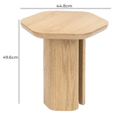 Temple &amp; Webster Premium Hex Side Table