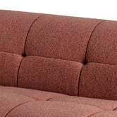 Temple &amp; Webster Quinn 4 Seater Upholstered Sofa with Open-End Chaise