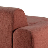 Temple &amp; Webster Quinn 4 Seater Upholstered Sofa with Open-End Chaise