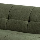 Temple &amp; Webster Quinn 4 Seater Upholstered Sofa with Open-End Chaise