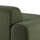 Temple &amp; Webster Quinn 4 Seater Upholstered Sofa with Open-End Chaise