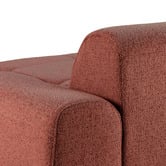 Temple &amp; Webster Quinn 4 Seater Upholstered Sofa with Open-End Chaise