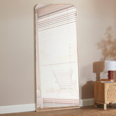 Temple &amp; Webster Harlow Full Length Metal Wall Mirror