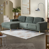 Temple &amp; Webster Border 3 Seater Sofa with Chaise