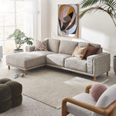Temple &amp; Webster Border 3 Seater Sofa with Chaise
